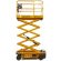 Rent Electric scissors lift Haulotte 8m