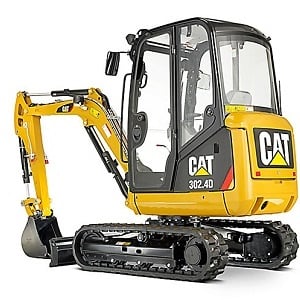 Rent Mini Excavators CAT 302.4D