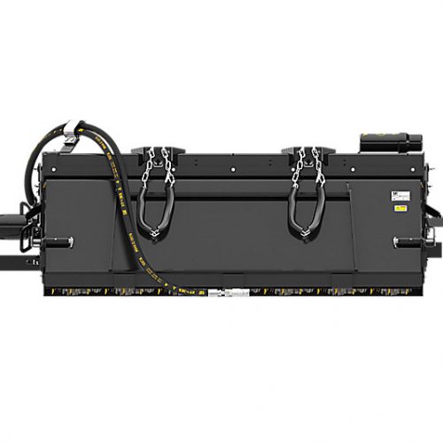 Pickup Brooms BP118C for compact loaders (226 / 249 / 259 /262) from below
