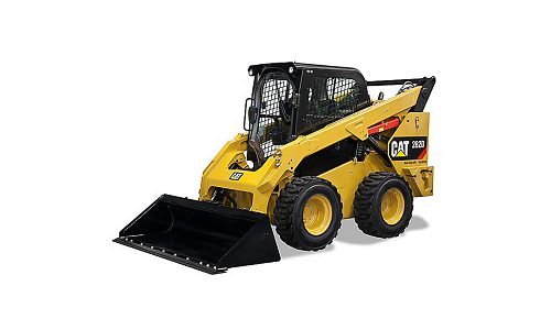 Ratinis mini krautuvas CAT 262D - Nuoma