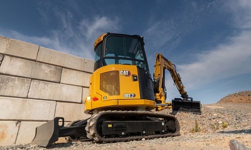 Mini ekskavatorius CAT 302.7 - Nuoma