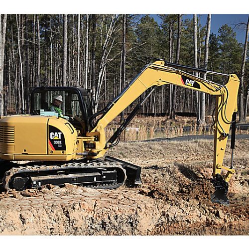 Mini ekskavatorius CAT 308 - Nuoma