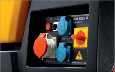 Rent Mobile compressor KAESER (2.6 m3/min)
