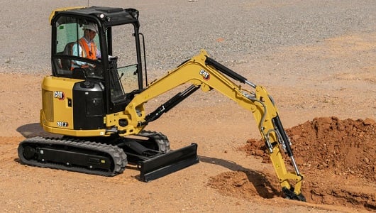 Rental Mini excavator CAT 302.7D