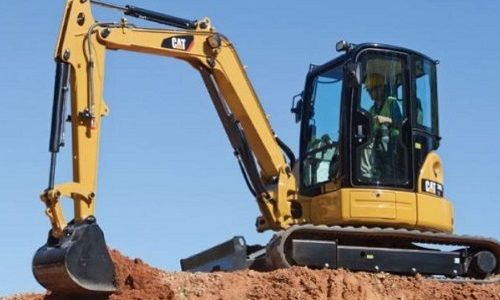 Mini ekskavatorius CAT 305 - Nuoma