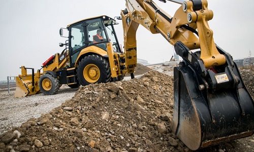 Rental Backhoe loader CAT 428F2