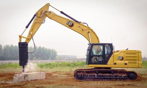 Vikšrinis ekskavatorius CAT 320 - Nuoma