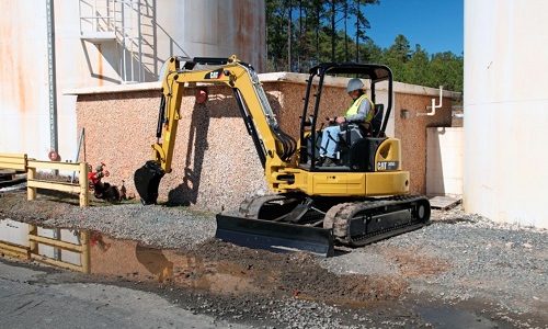 Mini ekskavatorius CAT 305 - Nuoma