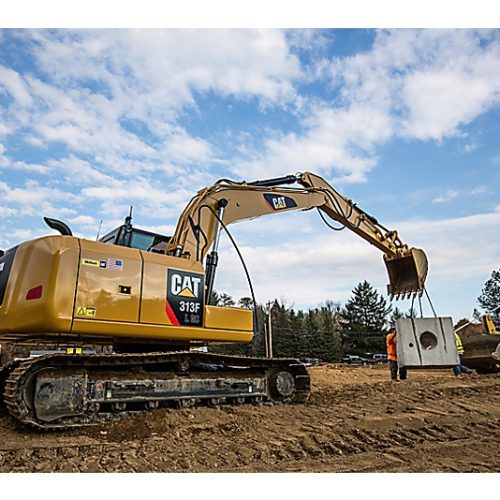 Vikšrinis ekskavatorius CAT 313F GC - Nuoma