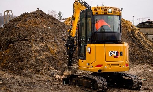 Mini ekskavatorius CAT 302.7 - Nuoma